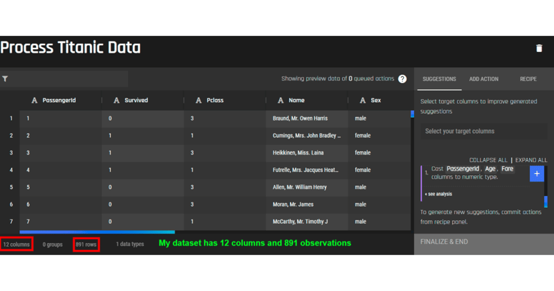 Processed Image View on the AI & Analytics Engine