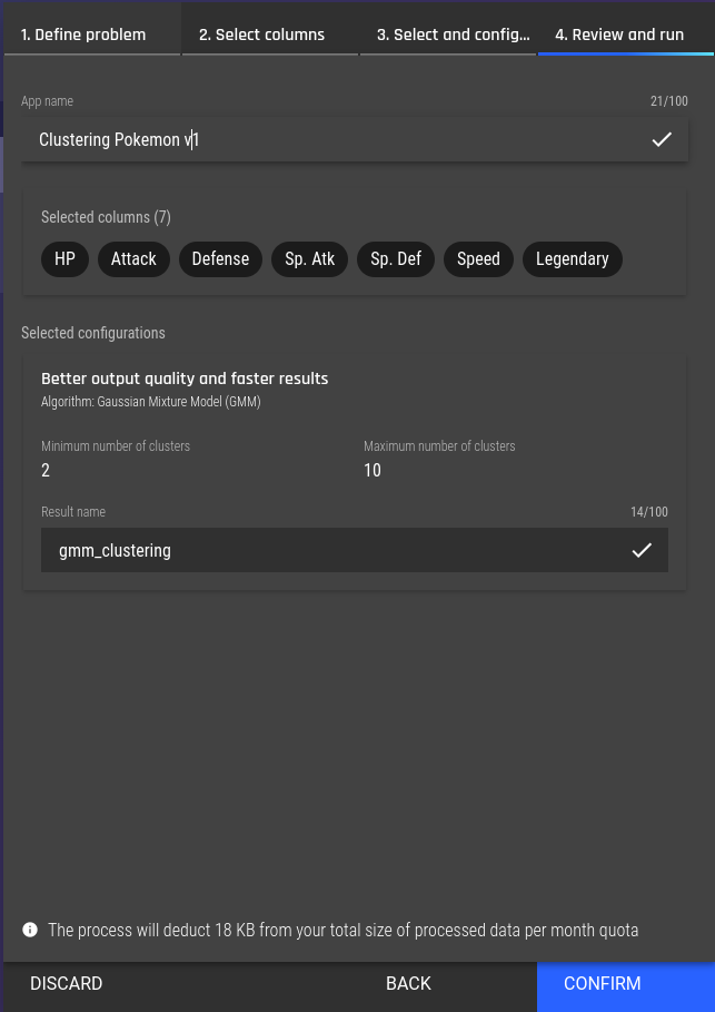 Review the clustering configuration