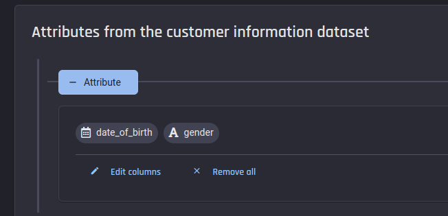Customer info contributing factors