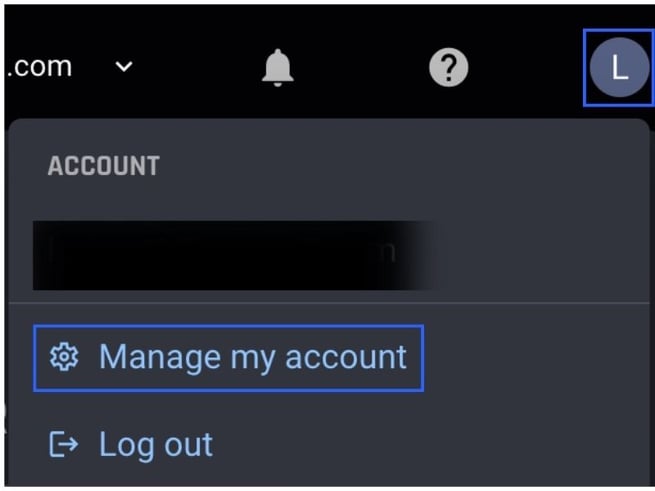 delete user account