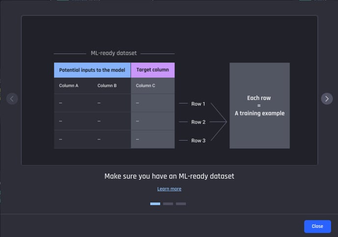 Slide within “View guide”