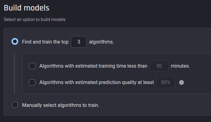 build models