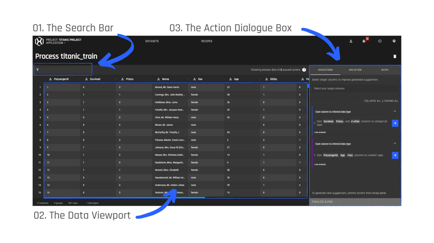 AI & Analytics Engine Data Wrangling Window