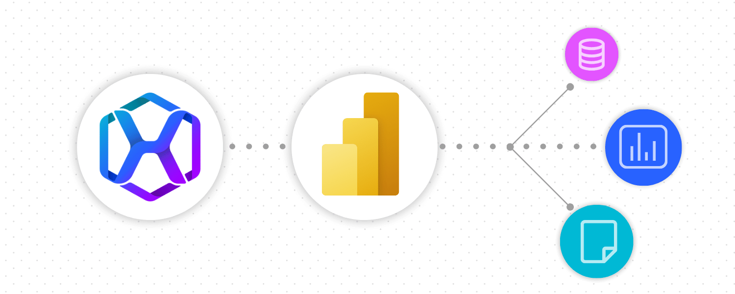 Microsoft Power BI Integration Graphic