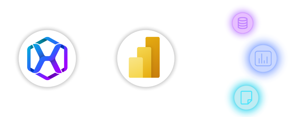 Microsoft Power BI Integration Graphic