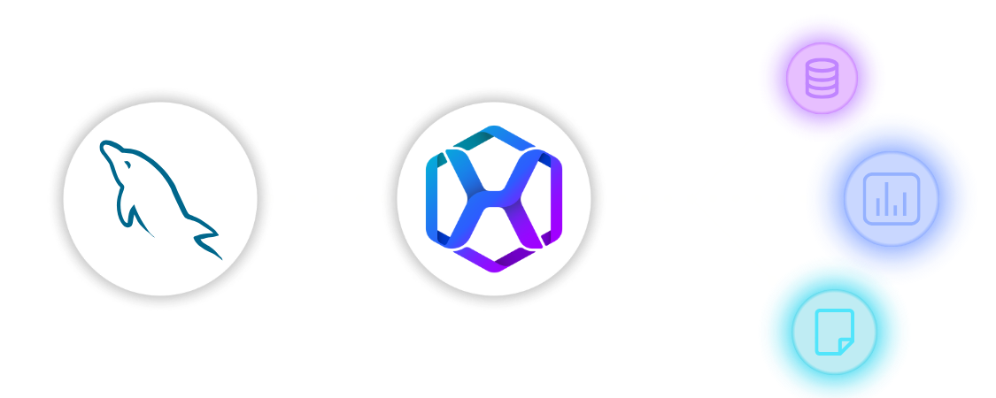 MySQL Integration Graphic